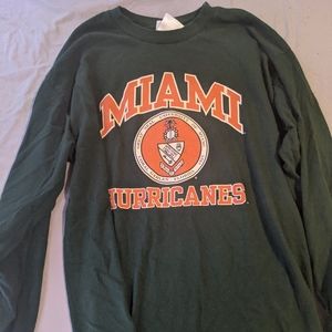 Miami Hurricanes shirt